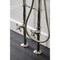 Kingston Brass CCK246K6 Freestanding Clawfoot Tub Faucet Package with Supply Line, Polished Nickel CCK246K6 - alternate 5